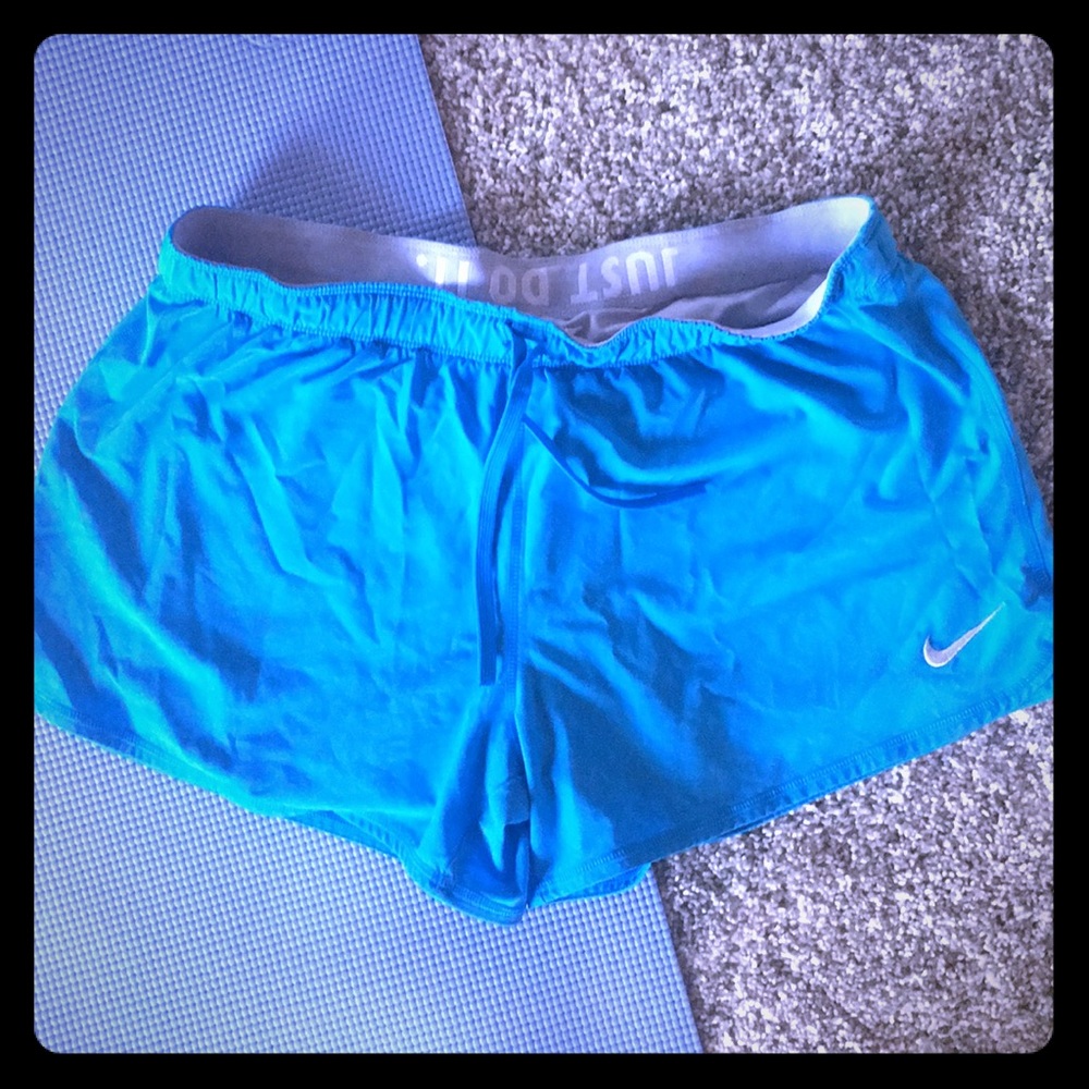 Nike shorts with spanx underneath!